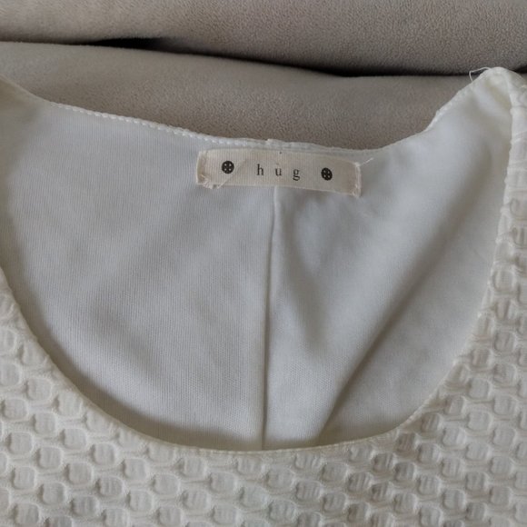 Fit and Flare Textured Dress - Picture 2 of 5